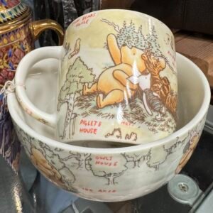Disney Pooh bowl and mug