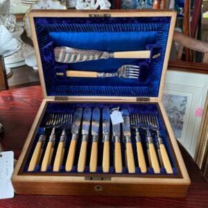Boxed Edwardian Cutlery Set