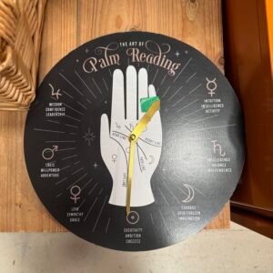 Palm reading clock