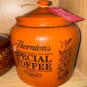 Thorntons Toffee Storage Jar