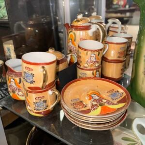Oriental 6 piece drink service