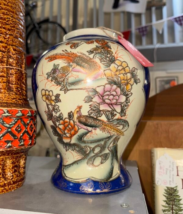 Oriental cloisonné vase