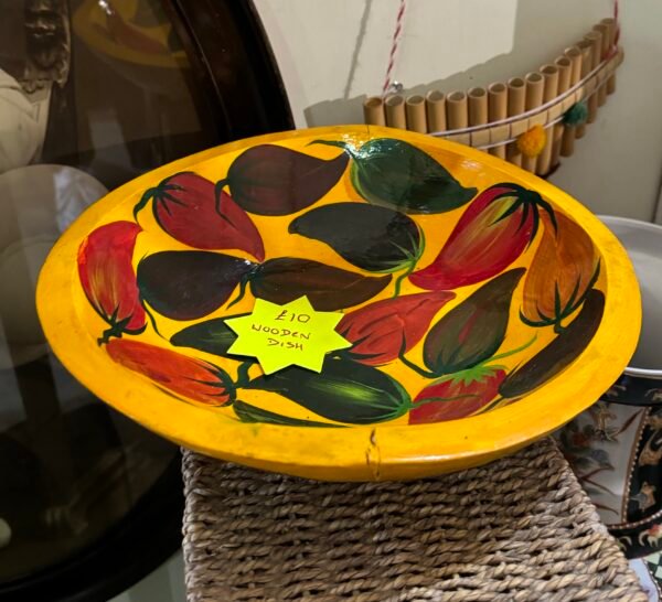 Wooden dish