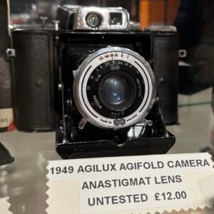 1949 Agilux Agifold Camera Anastigmat Lens