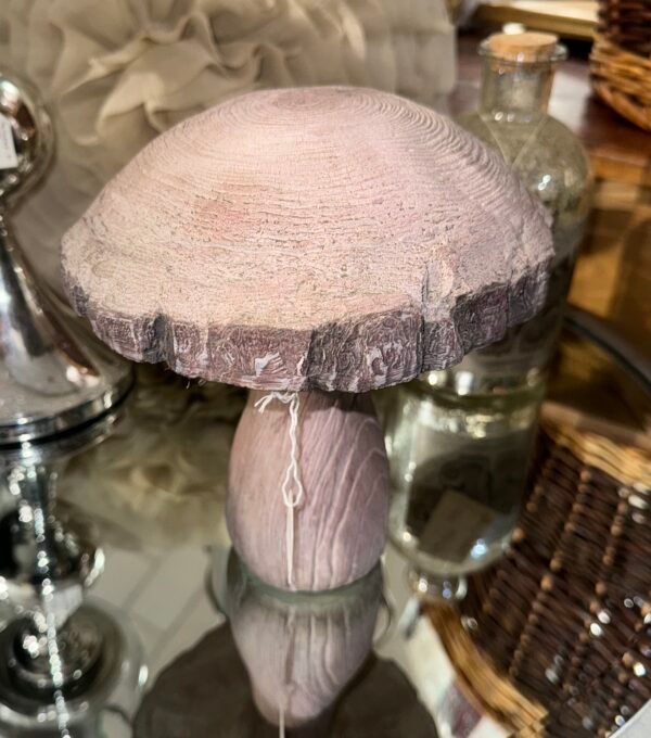 Wooden mushroom