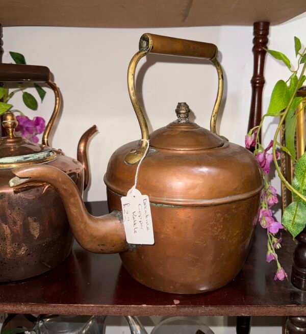 Decorative copper kettle