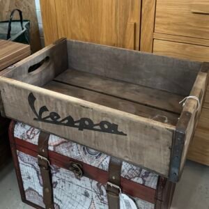 Rustic Vespa Crate