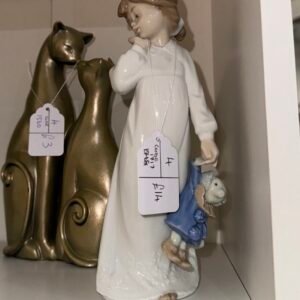 NAO ‘Girl with rag clown’ figurine