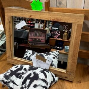 Pine mirror