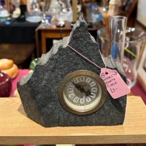 Vintage granite clock