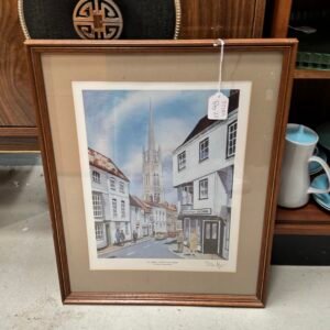 Signed David Cuppleditch Louth painting (limited 71 of 150)