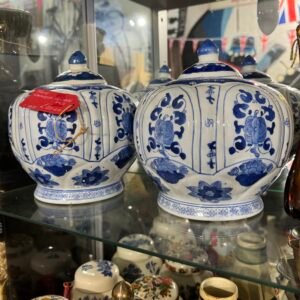 Pair of Chinese ginger jars