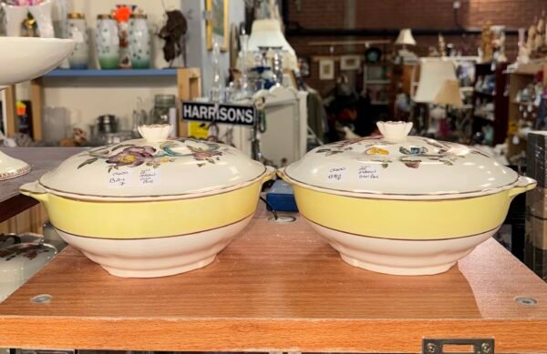 Pair of mason dishes