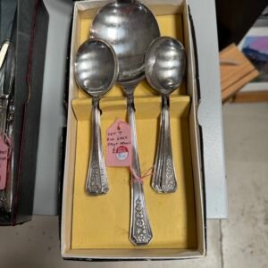 Set of 7 R&M EPNS fruit spoons