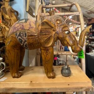 Wooden elephant