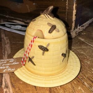 West German preserve pot - wicker hive and bees (model 2720/2)