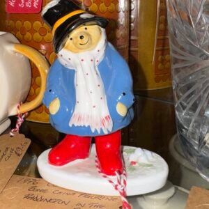 1976 Coalport bone China figurine - Paddington in the Snow