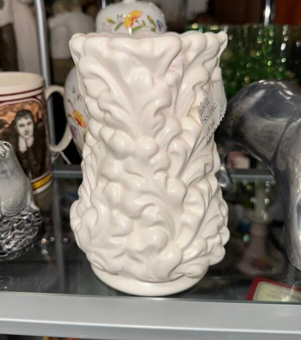 White vase