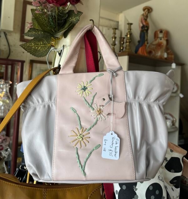 Pink leather Radley