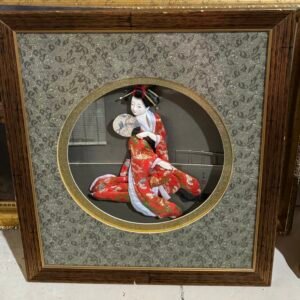 Silk 3D Japanese Geisha girl