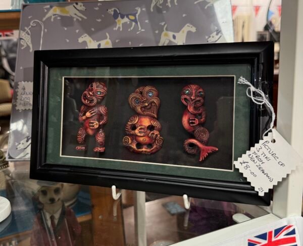 Picture of 3 tiki from New Zealand