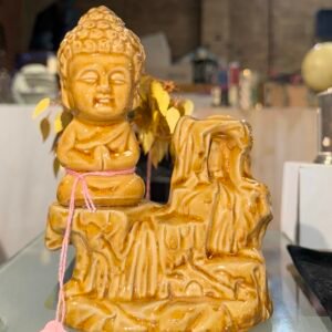 Praying ceramic Buddha