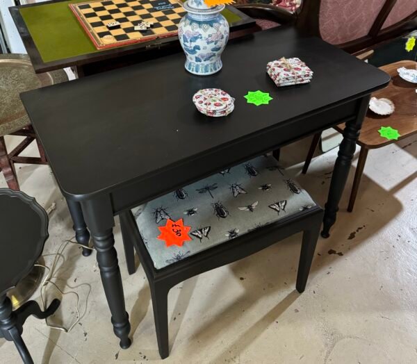 Console table with concealed drawer