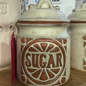 1970’s Louis Hudson Tremar Stoneware Sugar Storage Pot