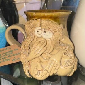Large ugly mug (Welsh pottery)