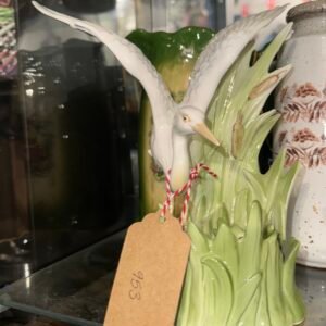 Vintage Fitz & Floyd Egret Candle Holder (1986)
