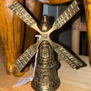 Brass windmill bell