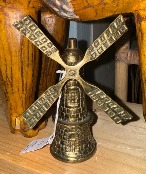 Brass windmill bell