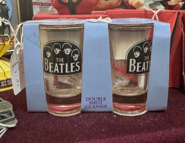 The Beatles shot glasses