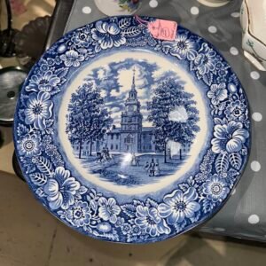 Liberty blue plate