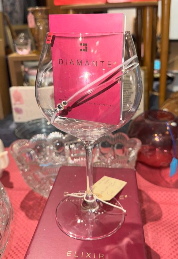 Diamanté, lead free crystal with Swarovski crystal glass