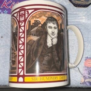 Wedgwood mug (commemorate Sir Davy - Inventor of the miner’s safety lamp)
