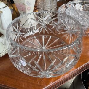 Giant crystal bowl