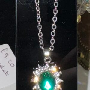 Green necklace