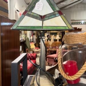 Tilly style lamp with square shade