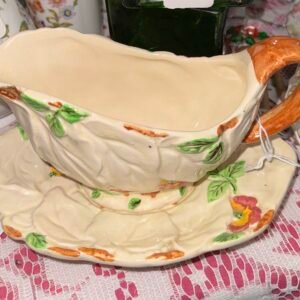 Vintage Brentleigh ware jug and saucer