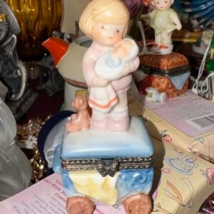 Enesco Lucie Attwell Baby Trinket Box