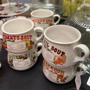 6 soup recipe mugs
