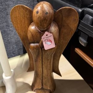 12” wooden angel