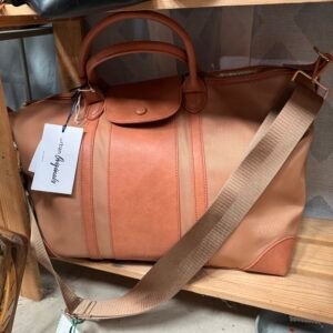 Brown overnight bag