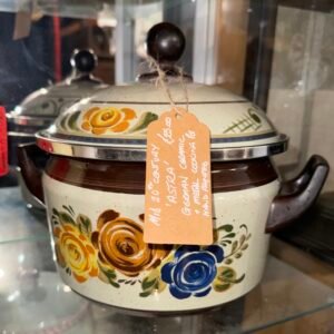 Mid 20th century ‘Astra’ German ceramic and metal cooking pot