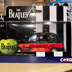 Beatles corgi Eleanor Rigby taxi