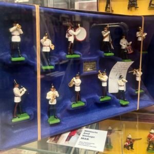 Britains set 5294 regimental band of the first battalion Royal Anglian Regiment (limited edition - 0470 of 5000)