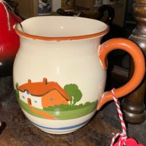 Vintage motto ware Dartmouth Pottery milk jug