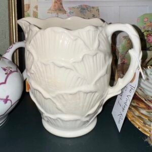 White ‘cabbage leaf’ jug