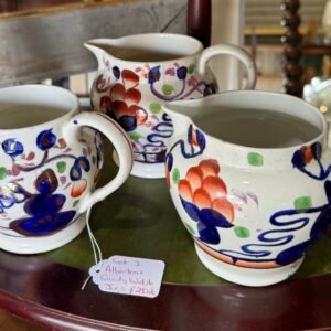 Set of 3 Allertons Gowdy Welsh Jugs